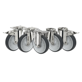 TPR Stainless Castor