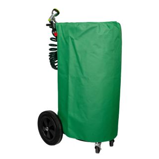 SLS Water Cart With Fabric Surround-Lime Green-35 Ltr