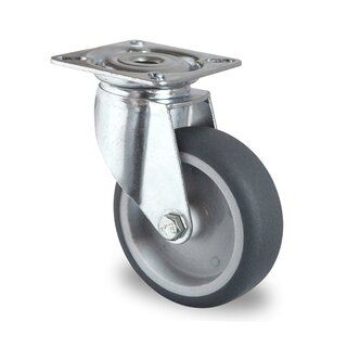 80-150mm Apparatus Castor-Swivel-plate-80-77X67mm