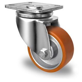 Medium Duty PU-Swivel-80-100x85