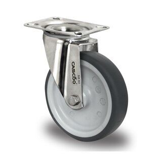 TPR Stainless Castor-Swivel-80