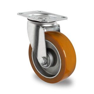 100mm Industrial Polyurethan swivel Castor