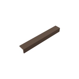 Allur Composite Decking Edge Trim 3.6m-Allur Chocolate